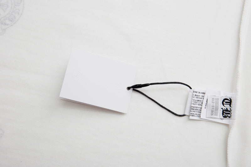 Chrome Hearts Multi-Color Cemetery Cross Short Sleeve T-shirt 6052