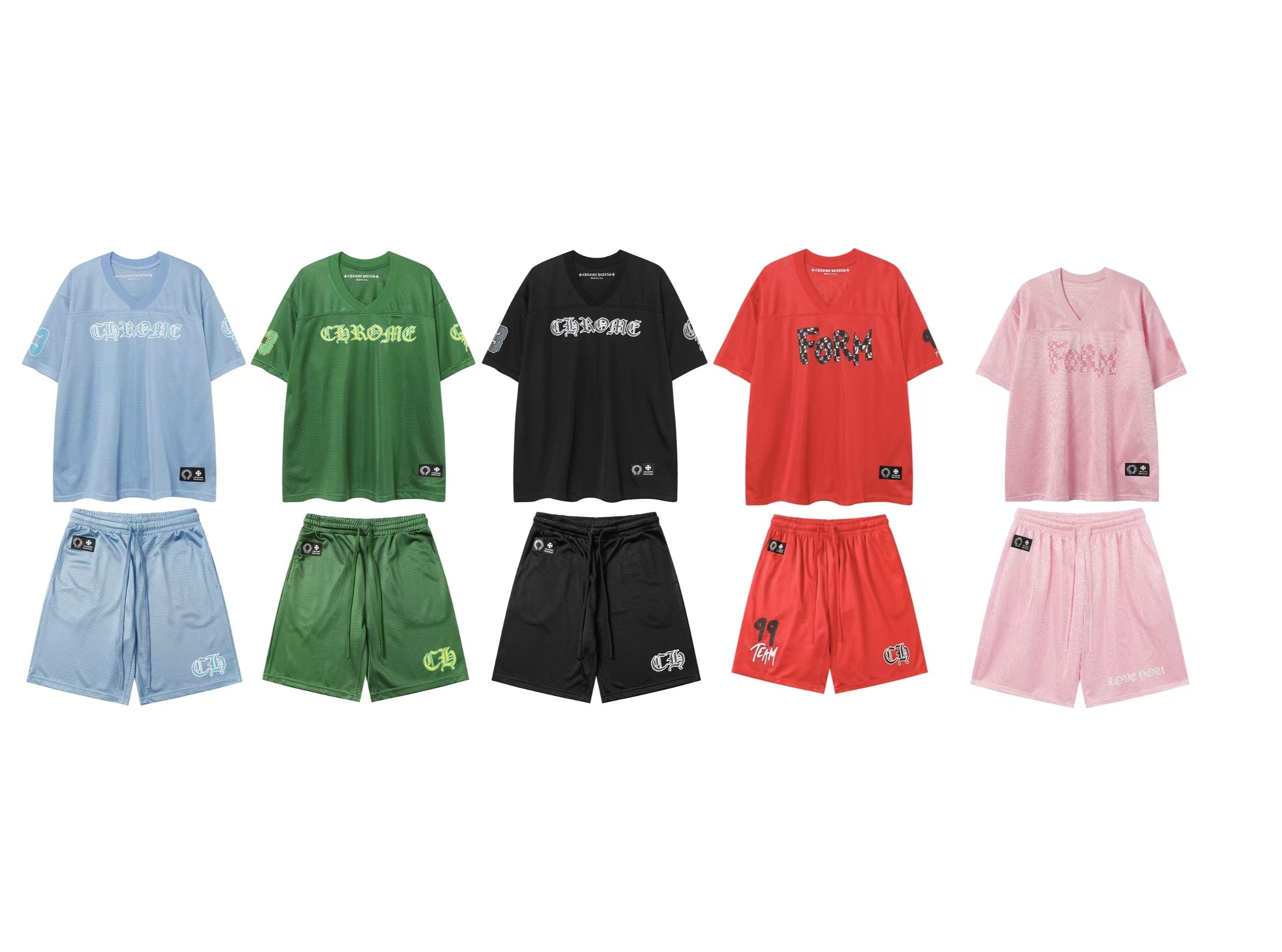 Chrome Hearts x Matty Boy PPO Form Team Mesh Warm Up Jersey T-Shirt 9996-1