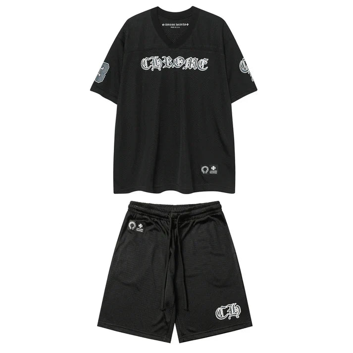 Chrome Hearts x Matty Boy PPO Form Team Mesh Warm Up Jersey T-Shirt 9996-1