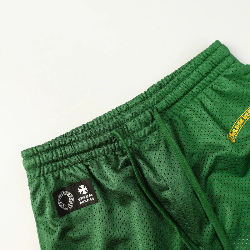 Chrome Hearts Mattyboy graffiti red mesh track pants 9997