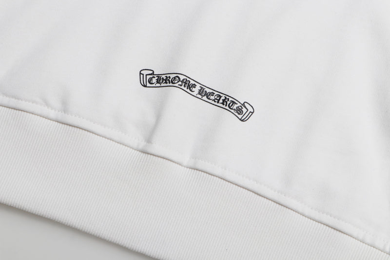 Chrome Hearts Multi Color Cross Cemetery Zip Up Hoodie 5010