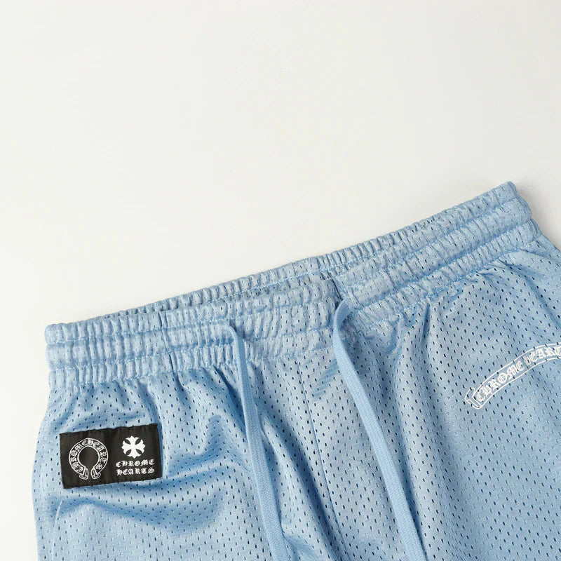 Chrome Hearts Mattyboy graffiti red mesh track pants 9997