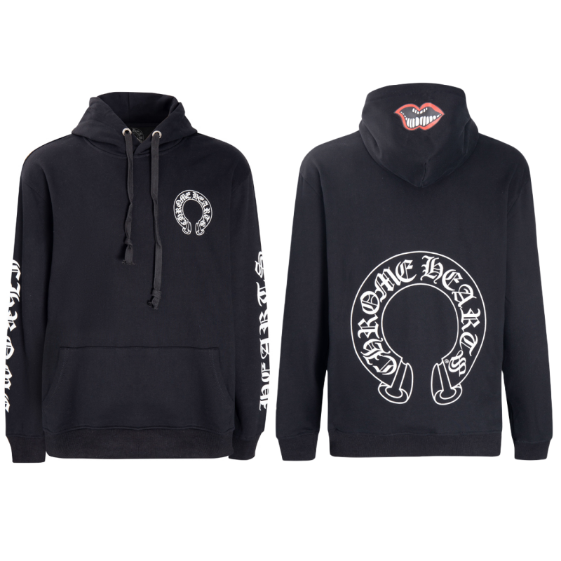 Chrome Hearts  Matty Boy Back Horseshoe Hoodi 5008