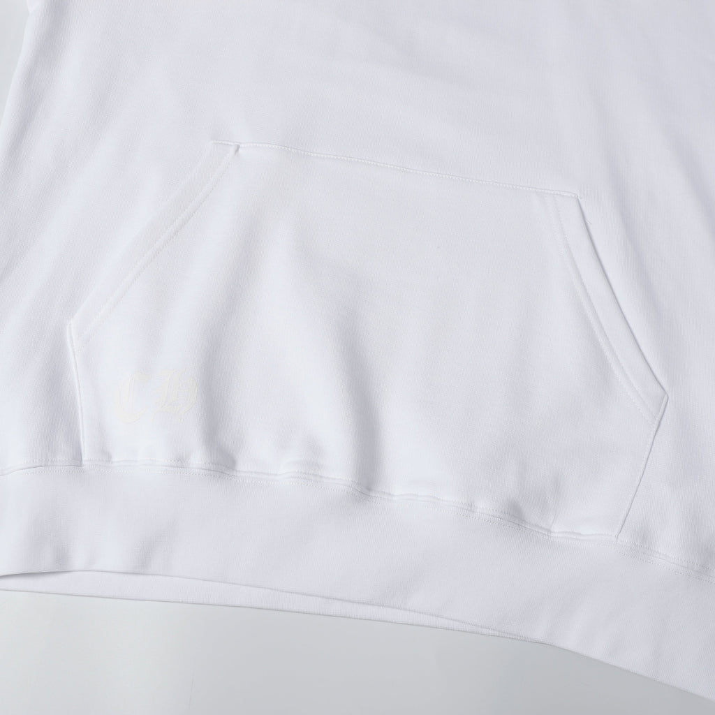 Chrome Hearts Rolling Stones Script Blue Logo Hoodie 9817