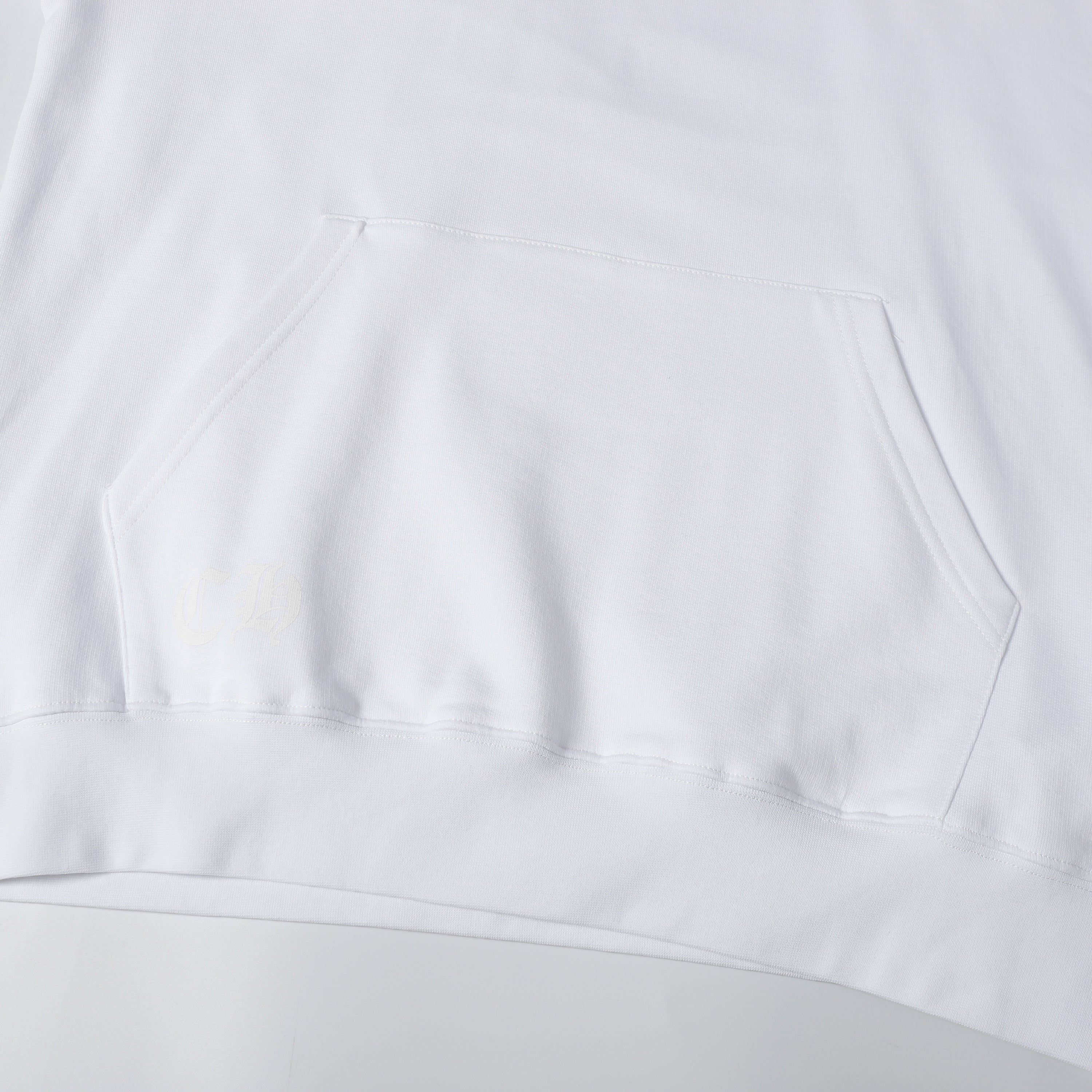 Chrome Hearts Rolling Stones Script Blue Logo Hoodie 9817