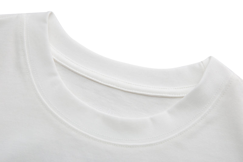 Chrome Hearts Multi-Color Cemetery Cross Short Sleeve T-shirt 6052