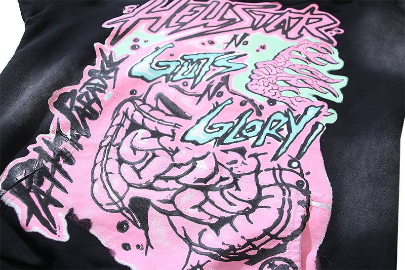 Hellstar Studios New Hoodie and Pants Set 2051