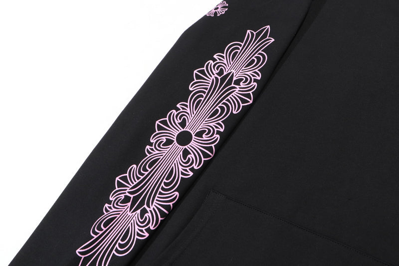 Chrome Hearts  Matty Boy Shoulder Logo Hoodie 7025