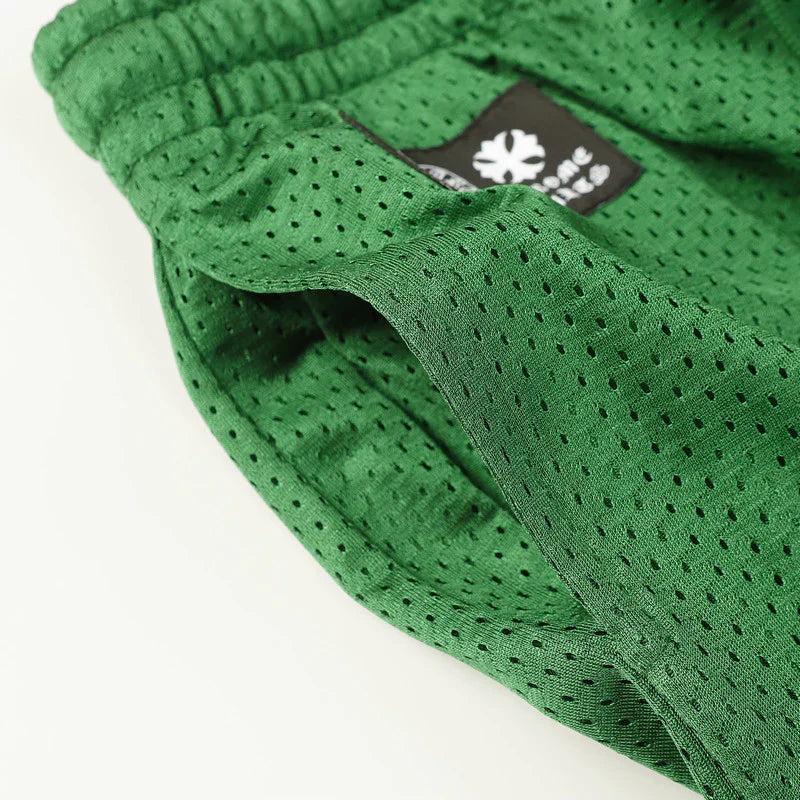 Chrome Hearts Mattyboy graffiti red mesh track pants 9997