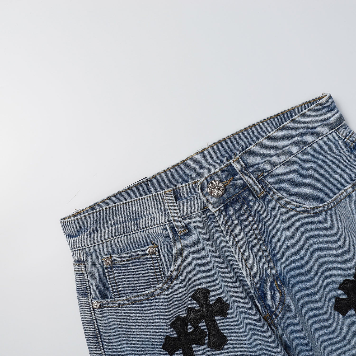 Chrome Hearts New Denim shorts 9919