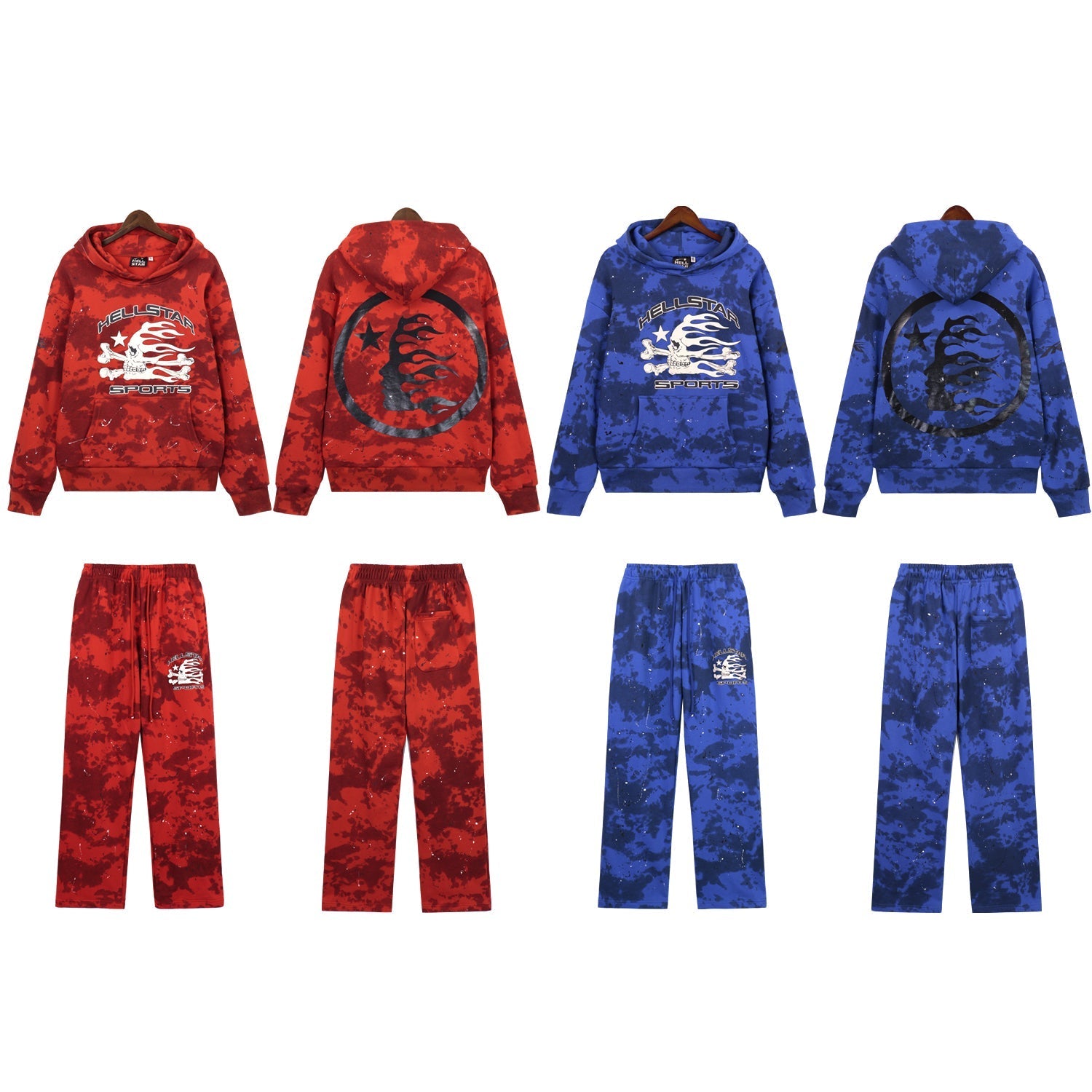 Hellstar Studios New Hoodie and Pants Set