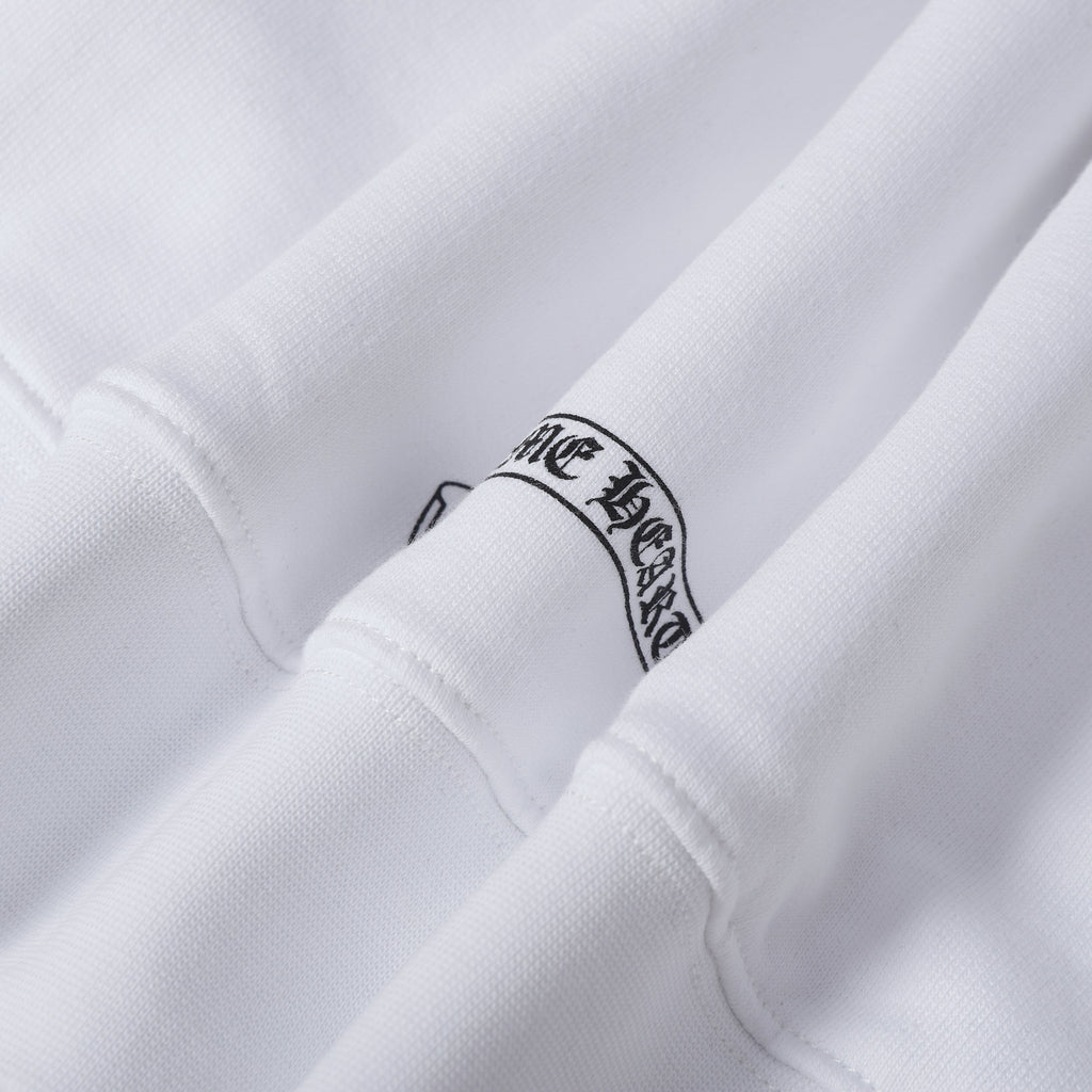 Chrome Hearts Rolling Stones Script Blue Logo Hoodie 9817