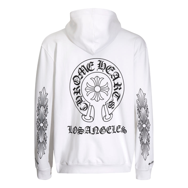 Chrome Hearts Los Angeles Exclusive Horseshoe Zip Up Hoodie 5009