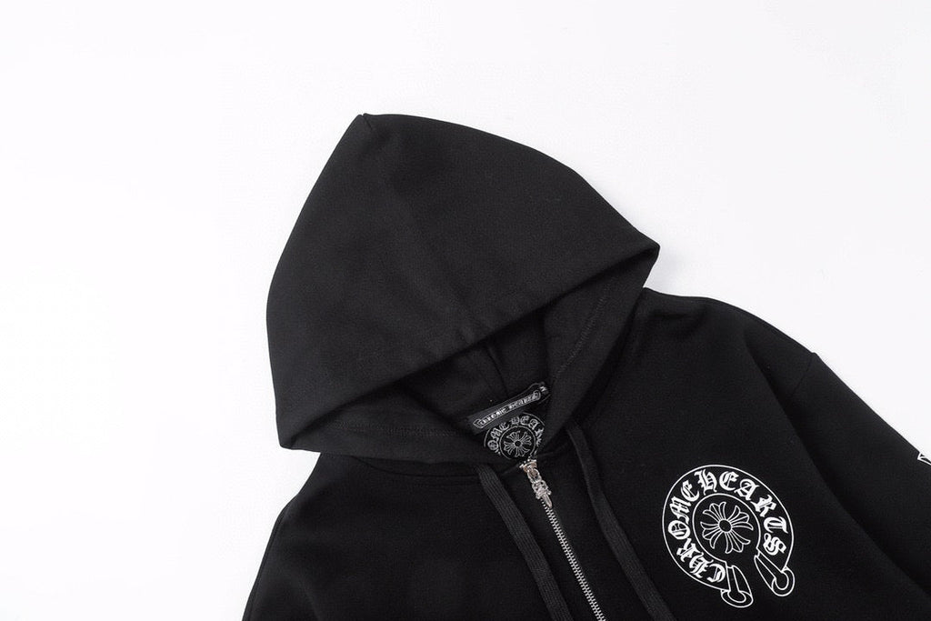 Chrome Hearts New Zip Up Hoodie -8515